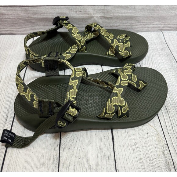 Chaco Z/2 Green Camo Men\'s Sport STRAP CLASIC  Sandals Size 10 main image 12